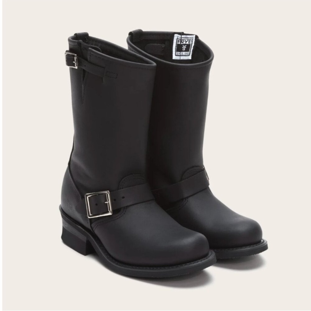 Frye Engineer 12” Buckle Boots